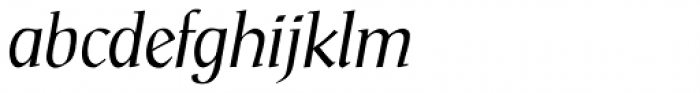 Scriptuale Pro Italic Font LOWERCASE