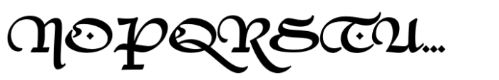 Scrittore Regular Font UPPERCASE