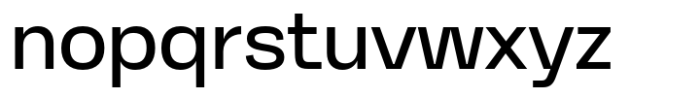 Scritture Grotesk Regular Font LOWERCASE