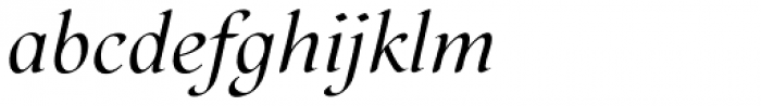 Scrivano Italic Font LOWERCASE