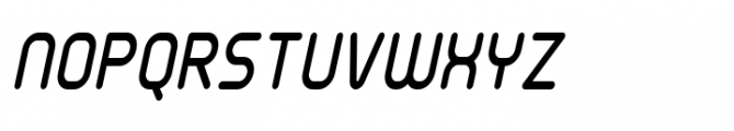 Scrup Condensed Italic Font UPPERCASE