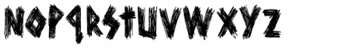 Scurvy Dog Font LOWERCASE