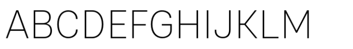 Scuto Sans Extra Light Font