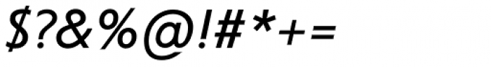 Scylla Medium Italic Font OTHER CHARS