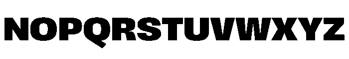 Scale Black Instance Font UPPERCASE