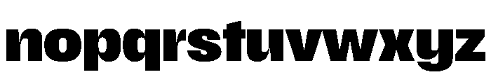 Scale Black Instance Font LOWERCASE