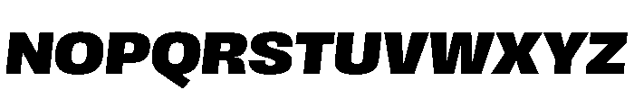 Scale BlackItalic Instance Font UPPERCASE