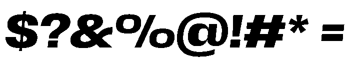 Scale BoldItalic Instance Font OTHER CHARS
