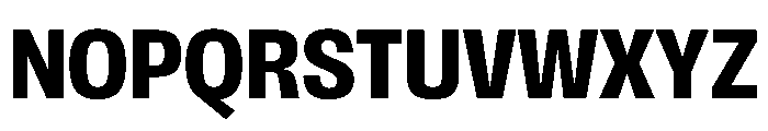 Scale CondensedBold Instance Font UPPERCASE