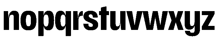 Scale CondensedBold Instance Font LOWERCASE