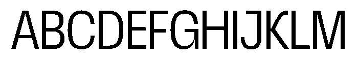 Scale CondensedLight Instance Font UPPERCASE