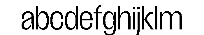 Scale CondensedLight Instance FONT