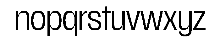 Scale CondensedLight Instance Font LOWERCASE