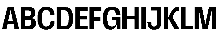 Scale CondensedMedium Instance Font UPPERCASE