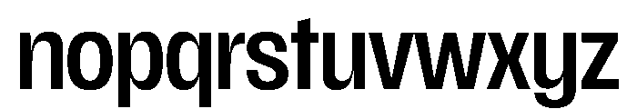 Scale CondensedMedium Instance Font LOWERCASE
