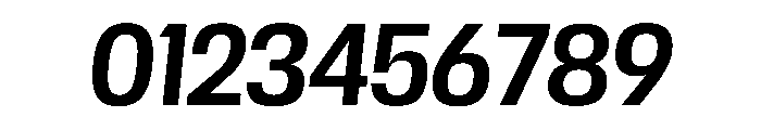Scale CondensedMediumItalic Instance Font OTHER CHARS