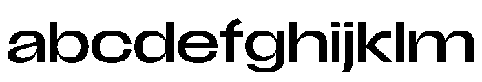 Scale Extended Instance FONT