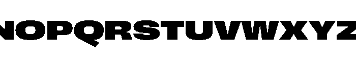 Scale ExtendedBlack Font UPPERCASE