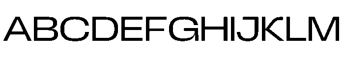Scale ExtendedLight Instance Font UPPERCASE
