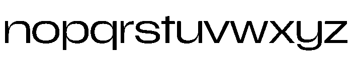 Scale ExtendedLight Instance Font LOWERCASE