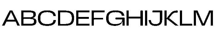 Scale ExtendedLight Font UPPERCASE