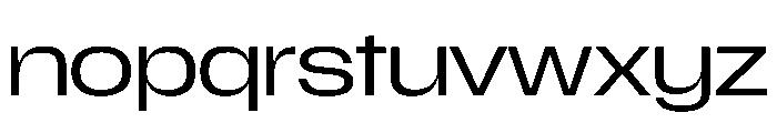 Scale ExtendedLight Font LOWERCASE
