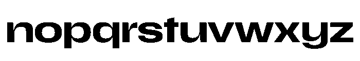 Scale ExtendedMedium Instance Font LOWERCASE