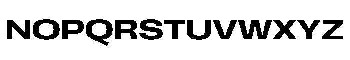 Scale ExtendedMedium Font UPPERCASE