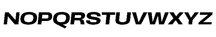 Scale ExtendedMediumItalic Instance Font UPPERCASE