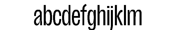 Scale ExtraCondensed Instance FONT