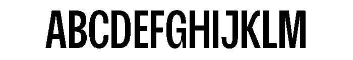 Scale ExtraCondensedMedium Instance Font UPPERCASE