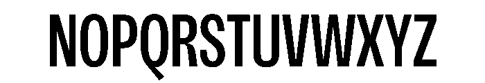 Scale ExtraCondensedMedium Instance Font UPPERCASE