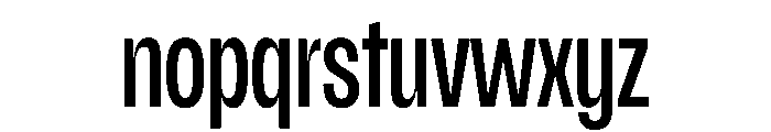 Scale ExtraCondensedMedium Instance Font LOWERCASE
