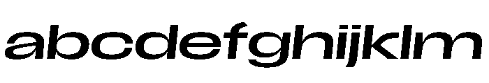 Scale ExtraExtendedItalic Instance FONT