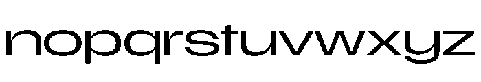 Scale ExtraExtendedLight Instance Font LOWERCASE
