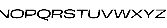 Scale ExtraExtendedLightItalic Instance Font UPPERCASE