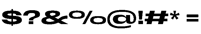 Scale ExtraExtendedMedium Instance Font OTHER CHARS