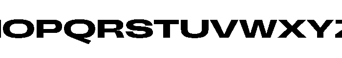 Scale ExtraExtendedMedium Instance Font UPPERCASE