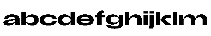 Scale ExtraExtendedMedium Instance FONT