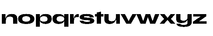 Scale ExtraExtendedMedium Instance Font LOWERCASE