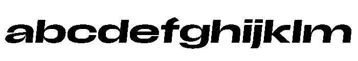 Scale ExtraExtendedMediumItalic Instance FONT