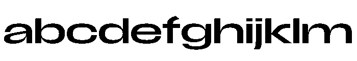 Scale ExtraExtended FONT