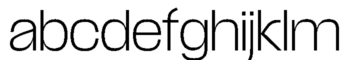 Scale ExtraLight Instance FONT