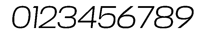 Scale ExtraLightItalic Instance Font OTHER CHARS