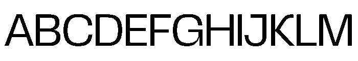 Scale Light Instance Font UPPERCASE