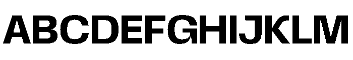 Scale Medium Instance Font UPPERCASE