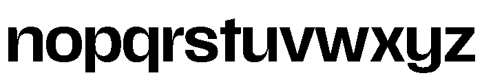 Scale Medium Instance Font LOWERCASE