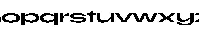 Scale SuperExtended Instance Font LOWERCASE