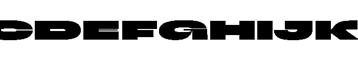 Scale SuperExtendedBlack Font UPPERCASE