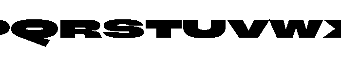 Scale SuperExtendedBlack Font UPPERCASE